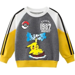 Pkm.store Herbst & Winter-Pokemon Sportliches Kinder Sweatshirt
