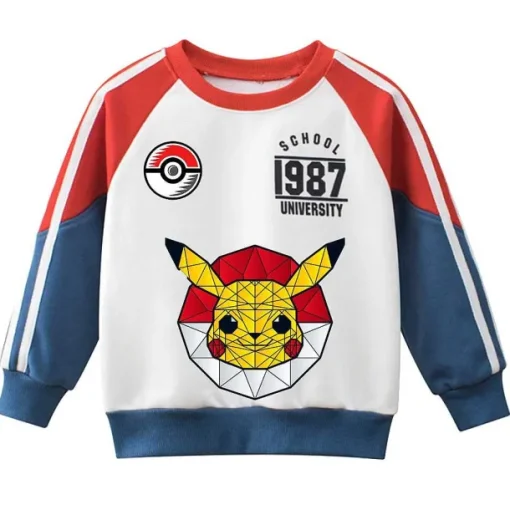 Pkm.store Herbst & Winter-Pokemon Sportliches Kinder Sweatshirt