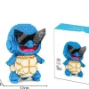 Pkm.store Pokemon Bausteine-Pokemon Squirtle Schiggy Bausteine Figur (Ca. 2100 Bausteine)