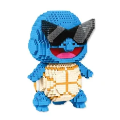 Pkm.store Pokemon Bausteine-Pokemon Squirtle Schiggy Bausteine Figur (Ca. 2100 Bausteine)