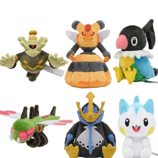 Pkm.store Pokemon Kuscheltiere-Pokemon Stofftiere Glaceon Dusknoir Vespiquen Chatot Rotom Pachirisu Empoleon Etc.