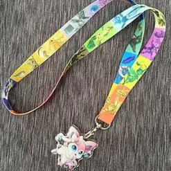 Pkm.store Sonstiges Merchandise-Pokemon Sylveon Keychain / Anhanger / Lanyard