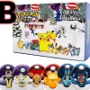 Pkm.store Pokeball & Pokebälle-Pokemon 6-Teiliges Pokeball Weihnachts Set