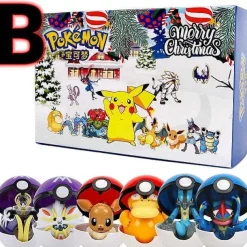Pkm.store Pokeball & Pokebälle-Pokemon 6-Teiliges Pokeball Weihnachts Set