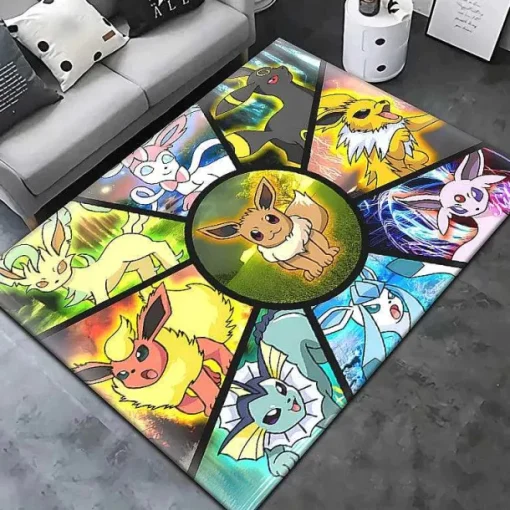 Pkm.store Sonstiges Merchandise-Pokemon Teppich (Rechteck) In Verschiedenen Grosen Und Motiven