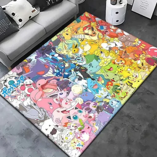 Pkm.store Sonstiges Merchandise-Pokemon Teppich (Rechteck) In Verschiedenen Grosen Und Motiven