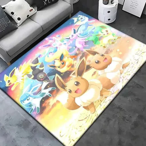 Pkm.store Sonstiges Merchandise-Pokemon Teppich (Rechteck) In Verschiedenen Grosen Und Motiven