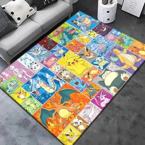 Pkm.store Sonstiges Merchandise-Pokemon Teppich (Rechteck) In Verschiedenen Grosen Und Motiven
