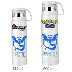Pkm.store Sommer-Pokemon Thermoskanne Wasserflasche In Vielen Motiven (350Ml Oder 500Ml)