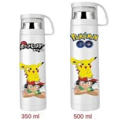 Pkm.store Sommer-Pokemon Thermoskanne Wasserflasche In Vielen Motiven (350Ml Oder 500Ml)