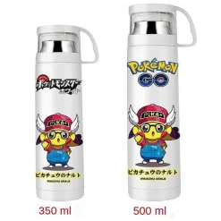 Pkm.store Sommer-Pokemon Thermoskanne Wasserflasche In Vielen Motiven (350Ml Oder 500Ml)