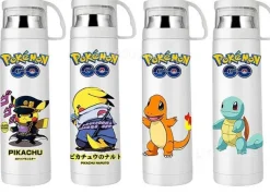 Pkm.store Sommer-Pokemon Thermoskanne Wasserflasche In Vielen Motiven (350Ml Oder 500Ml)
