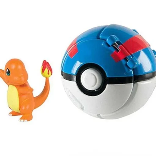 Pkm.store Pokeball & Pokebälle-Pokemon Throw 'N Pop Poke Ball (Verschiedene Motive)