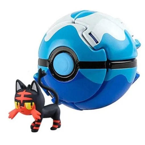 Pkm.store Pokeball & Pokebälle-Pokemon Throw 'N Pop Poke Ball (Verschiedene Motive)