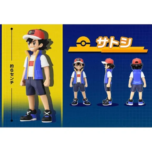 Pkm.store Pokemon Figuren-Pokemon Trainer Figuren Ash Ketchum Leon Cynthia Steven Stone