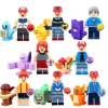 Pkm.store Pokemon Bausteine-Pokemon Trainer Set Mit 7 Figuren