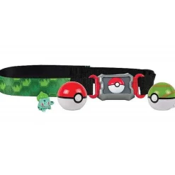 Pkm.store Pokemon Spielzeug-Pokemon Trainer Set Mit Gurtel, Pokeball, Tasche Und Figur