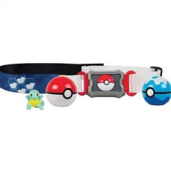 Pkm.store Pokemon Spielzeug-Pokemon Trainer Set Mit Gurtel, Pokeball, Tasche Und Figur