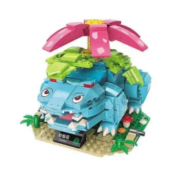 Pkm.store Pokemon Spielzeug-Pokemon Turtok, Bisaflor, Glurak Action Baustein Figuren