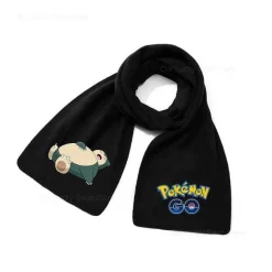 Pkm.store Herbst & Winter-Pokemon Wamer Schal - Pikachu Gengar U. A Motive