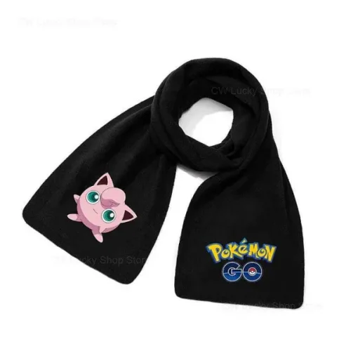 Pkm.store Herbst & Winter-Pokemon Wamer Schal - Pikachu Gengar U. A Motive