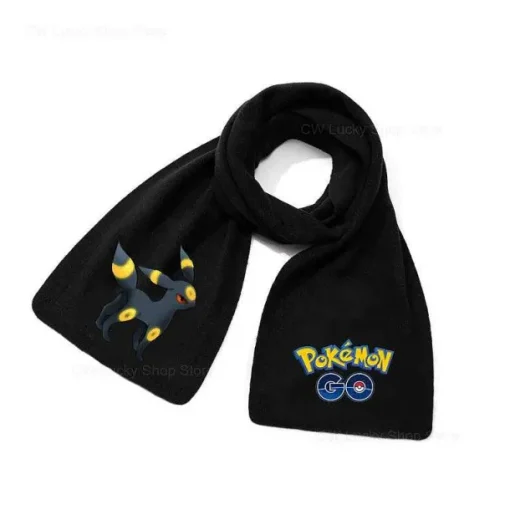 Pkm.store Herbst & Winter-Pokemon Wamer Schal - Pikachu Gengar U. A Motive