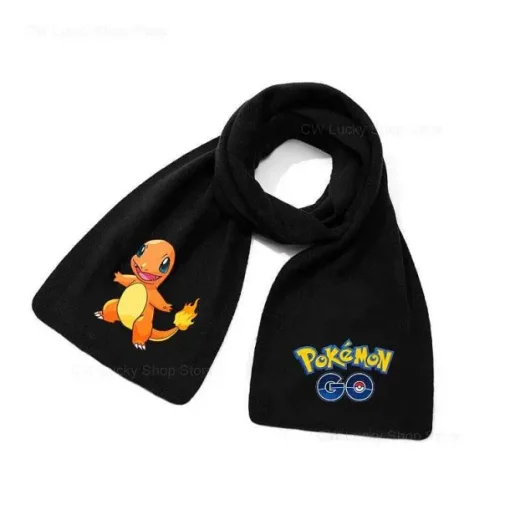 Pkm.store Herbst & Winter-Pokemon Wamer Schal - Pikachu Gengar U. A Motive