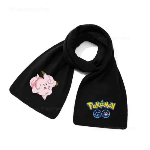 Pkm.store Herbst & Winter-Pokemon Wamer Schal - Pikachu Gengar U. A Motive