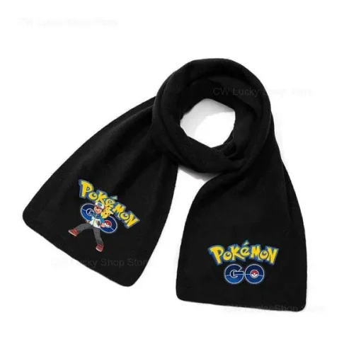 Pkm.store Herbst & Winter-Pokemon Wamer Schal - Pikachu Gengar U. A Motive