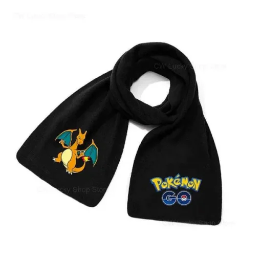 Pkm.store Herbst & Winter-Pokemon Wamer Schal - Pikachu Gengar U. A Motive