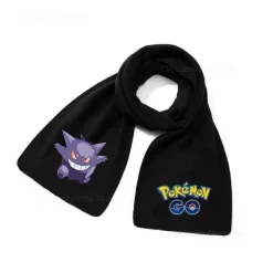 Pkm.store Herbst & Winter-Pokemon Wamer Schal - Pikachu Gengar U. A Motive