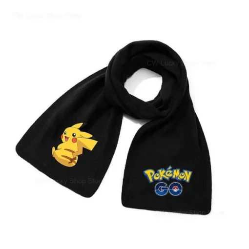 Pkm.store Herbst & Winter-Pokemon Wamer Schal - Pikachu Gengar U. A Motive