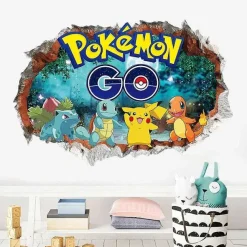 Pkm.store Sonstiges Merchandise-Pokemon Wandtattoo Wand Sticker - Verschiedene Motive