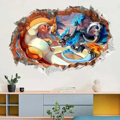 Pkm.store Sonstiges Merchandise-Pokemon Wandtattoo Wand Sticker - Verschiedene Motive