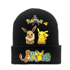 Pkm.store Herbst & Winter-Pokemon Winter Mützen In Verschiedenen Motiven