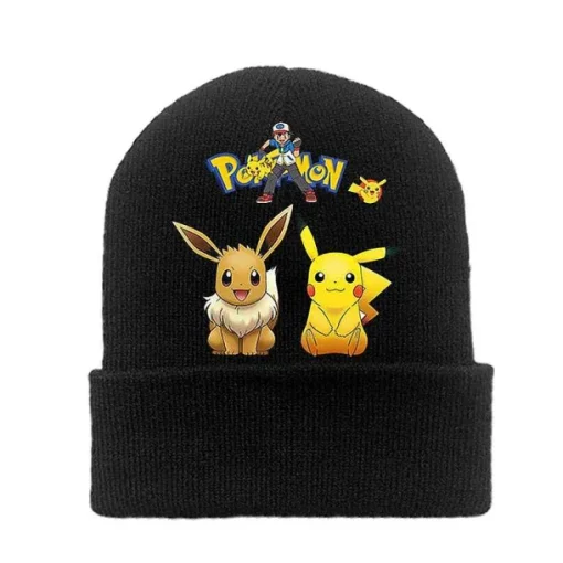 Pkm.store Herbst & Winter-Pokemon Winter Mützen In Verschiedenen Motiven