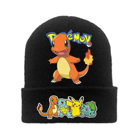 Pkm.store Herbst & Winter-Pokemon Winter Mützen In Verschiedenen Motiven