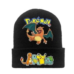 Pkm.store Herbst & Winter-Pokemon Winter Mützen In Verschiedenen Motiven