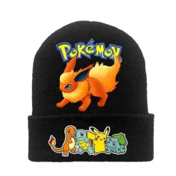 Pkm.store Herbst & Winter-Pokemon Winter Mützen In Verschiedenen Motiven