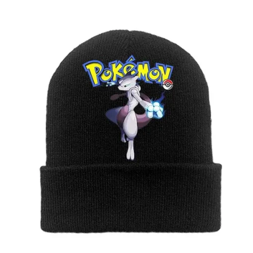 Pkm.store Herbst & Winter-Pokemon Winter Mützen In Verschiedenen Motiven