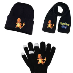 Pkm.store Herbst & Winter-Pokemon Winter Sets: Mutze, Schal Und Handschuhe - Viele Motive