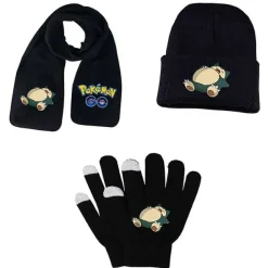 Pkm.store Herbst & Winter-Pokemon Winter Sets: Mutze, Schal Und Handschuhe - Viele Motive