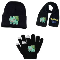 Pkm.store Herbst & Winter-Pokemon Winter Sets: Mutze, Schal Und Handschuhe - Viele Motive