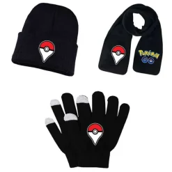 Pkm.store Herbst & Winter-Pokemon Winter Sets: Mutze, Schal Und Handschuhe - Viele Motive