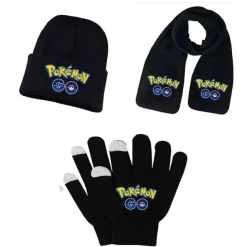 Pkm.store Herbst & Winter-Pokemon Winter Sets: Mutze, Schal Und Handschuhe - Viele Motive