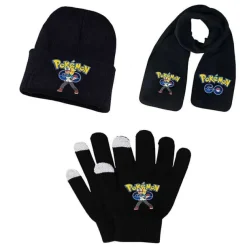 Pkm.store Herbst & Winter-Pokemon Winter Sets: Mutze, Schal Und Handschuhe - Viele Motive