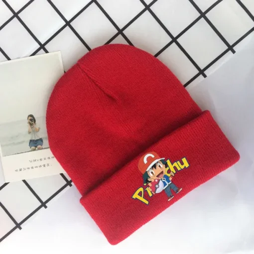Pkm.store Pokemon Mützen & Caps-Pokemon Wintermutze Fur Kinder Oder Erwachsene