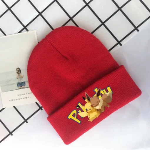 Pkm.store Pokemon Mützen & Caps-Pokemon Wintermutze Fur Kinder Oder Erwachsene