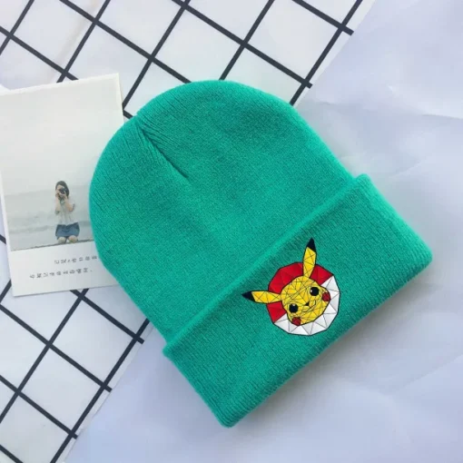 Pkm.store Pokemon Mützen & Caps-Pokemon Wintermutze Fur Kinder Oder Erwachsene