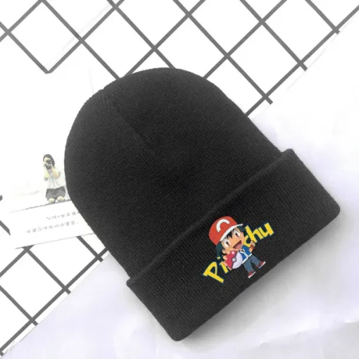 Pkm.store Pokemon Mützen & Caps-Pokemon Wintermutze Fur Kinder Oder Erwachsene